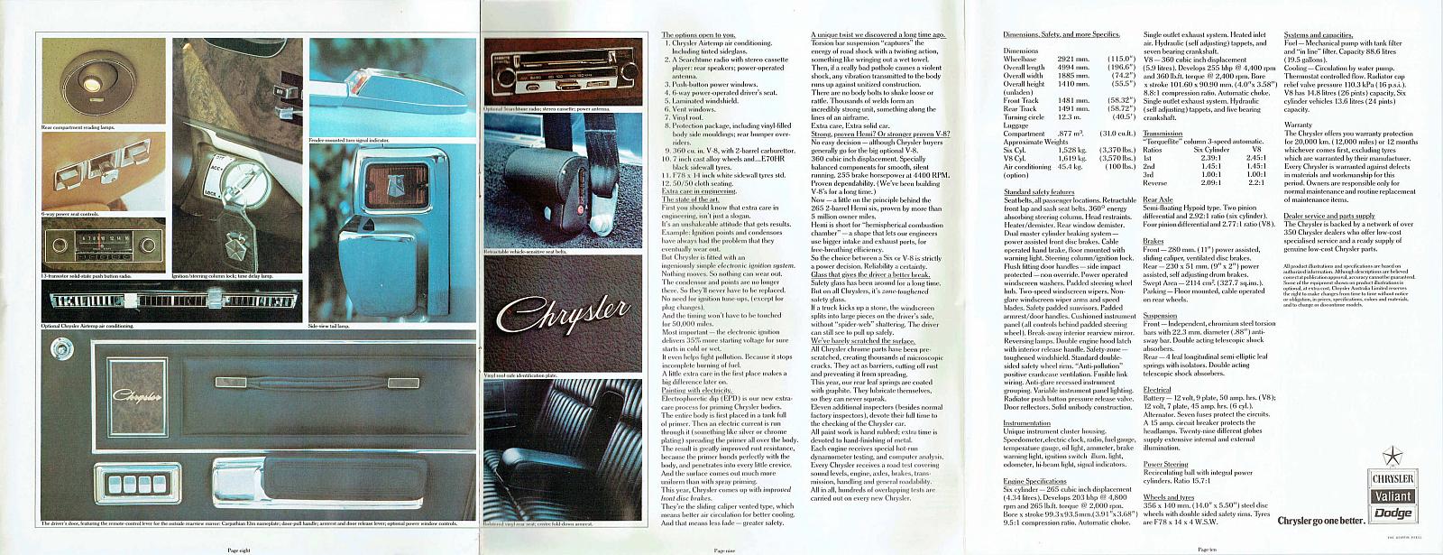 1973 Chrysler CJ Brochure Page 3